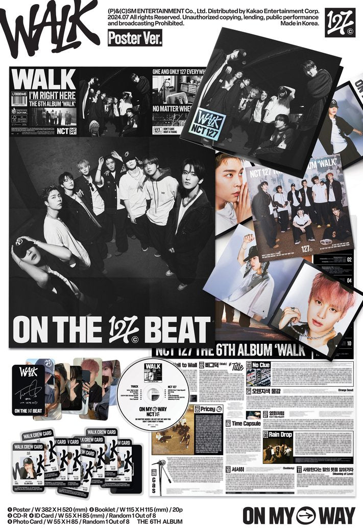 The 6th Album 'WALK' (Poster Ver.)