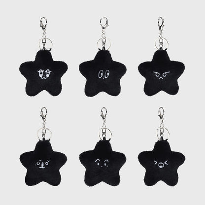 BLACK STARFISH DOLL KEYRING - HAECHAN