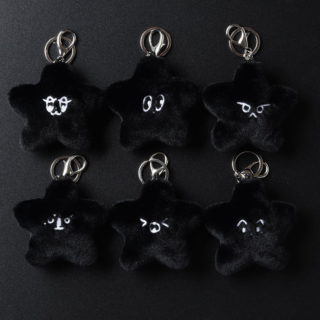 BLACK STARFISH DOLL KEYRING - HAECHAN