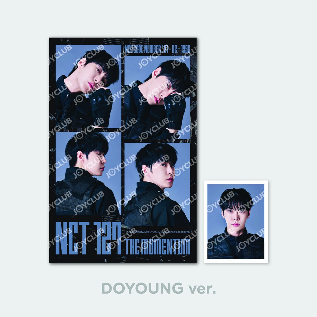 4 CUT PHOTO + ID PHOTO SET - DOYOUNG