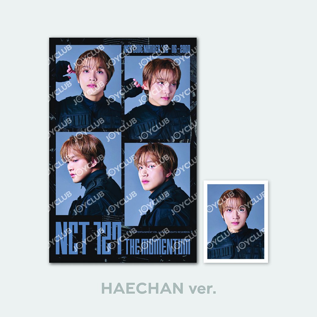4 CUT PHOTO + ID PHOTO SET - HAECHAN