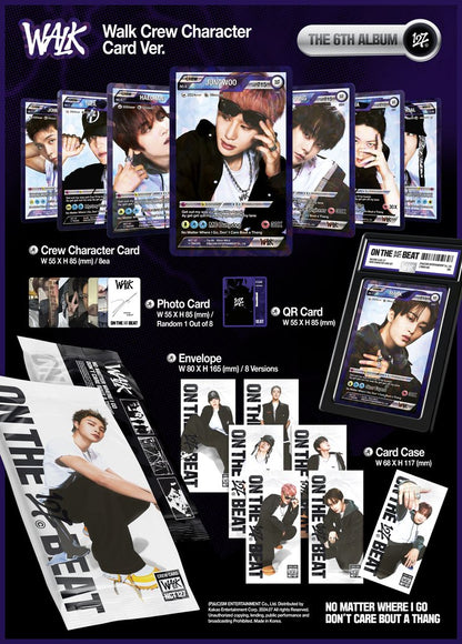 The 6th Album 'WALK' (Walk Crew Character Card Ver.)