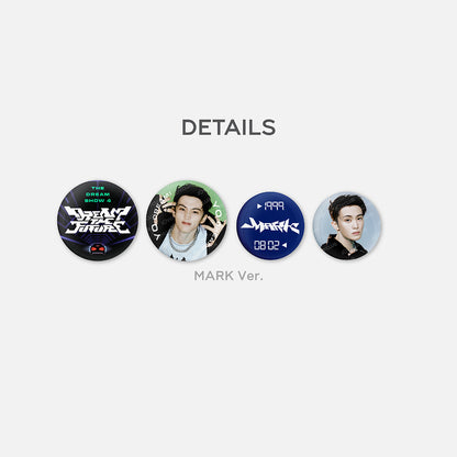 PIN BUTTON SET - MARK [THE DREAM SHOW 4 : DREAM THE FUTURE]