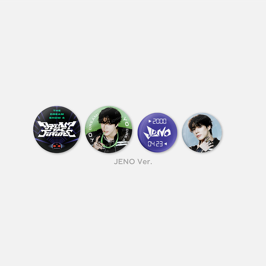 PIN BUTTON SET - JENO [THE DREAM SHOW 4 : DREAM THE FUTURE]