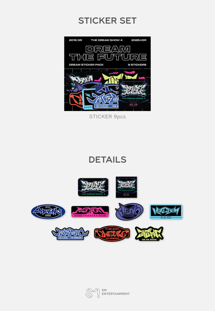 STICKER SET [THE DREAM SHOW 4 : DREAM THE FUTURE]