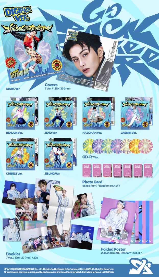 NCT DREAM - 'Go Back To The Future' (Digipack Ver.)